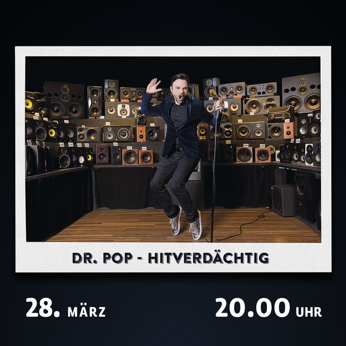 Dr. Pop - Hitverdächtig - Die Musik-Comedy-Stand-up-Show!