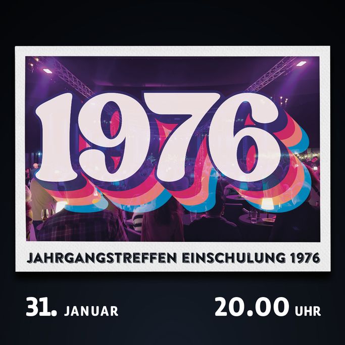 Jahrgangstreffen Einschulung 1976